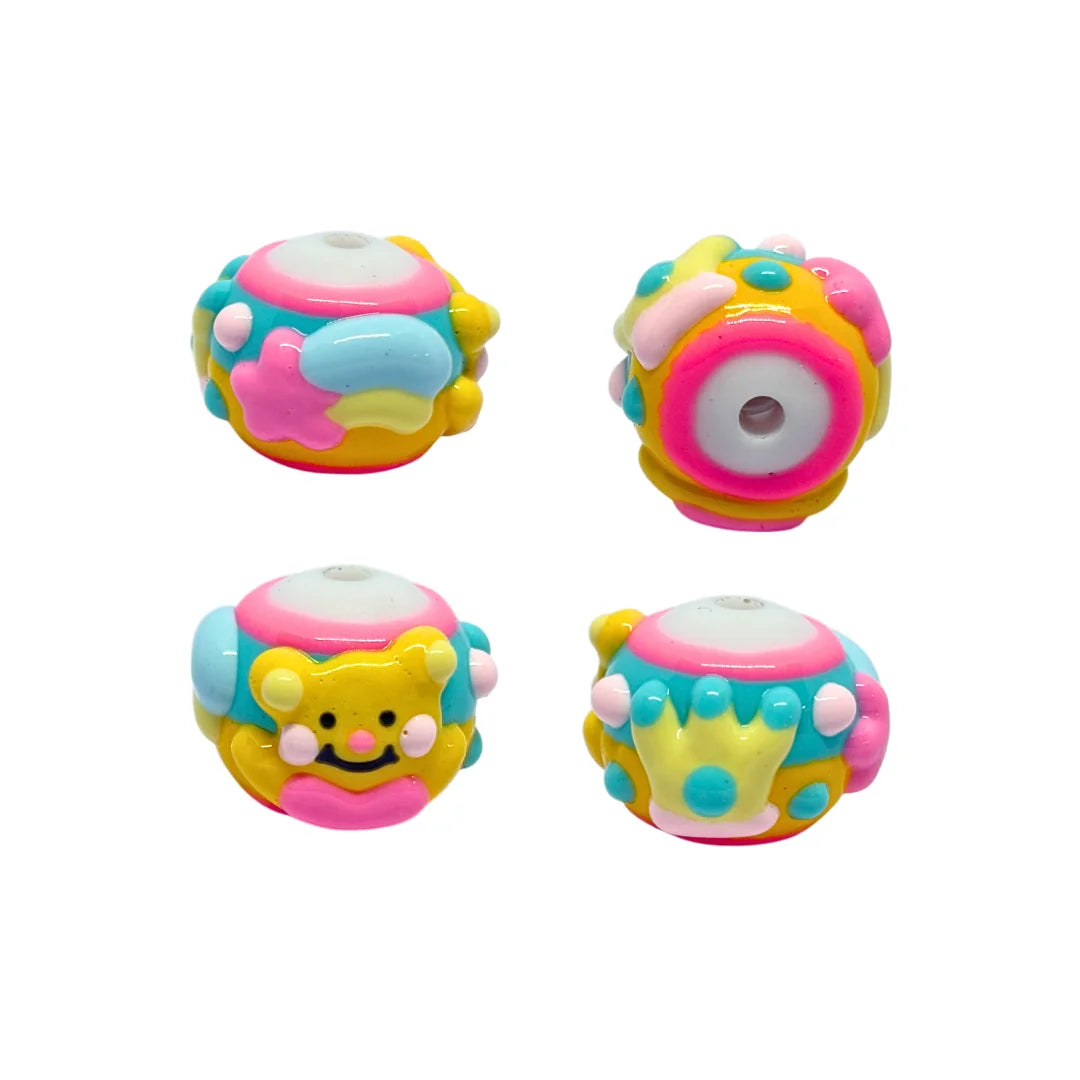 Candy Smile Bead | 15mm