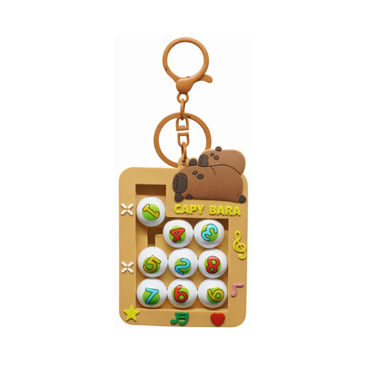 Capy Bara Toy Phone Keychain