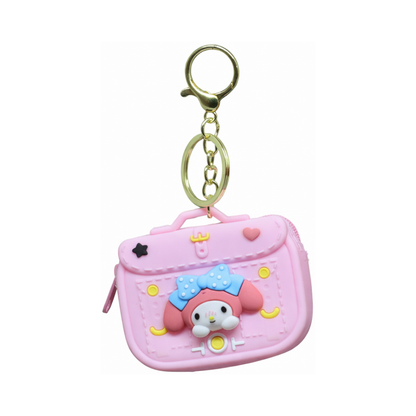 Cartoon Pouch Keychain