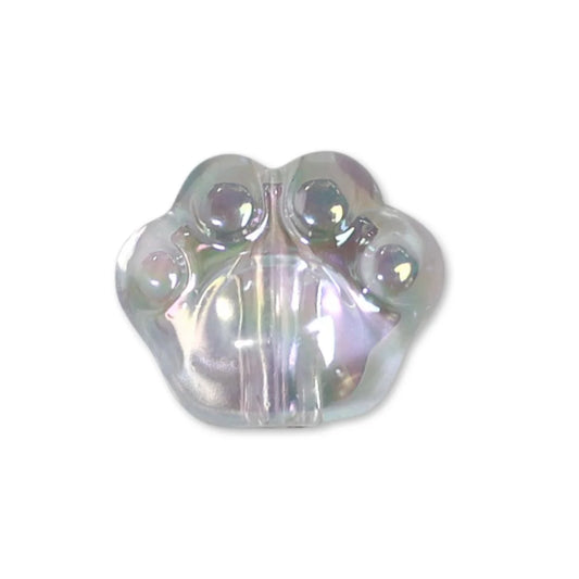 Acrylic | 12x13 mm | Cat Paw Bead – Style 04