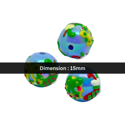 Christmas-Themed Bead - Style 04 | 15mm