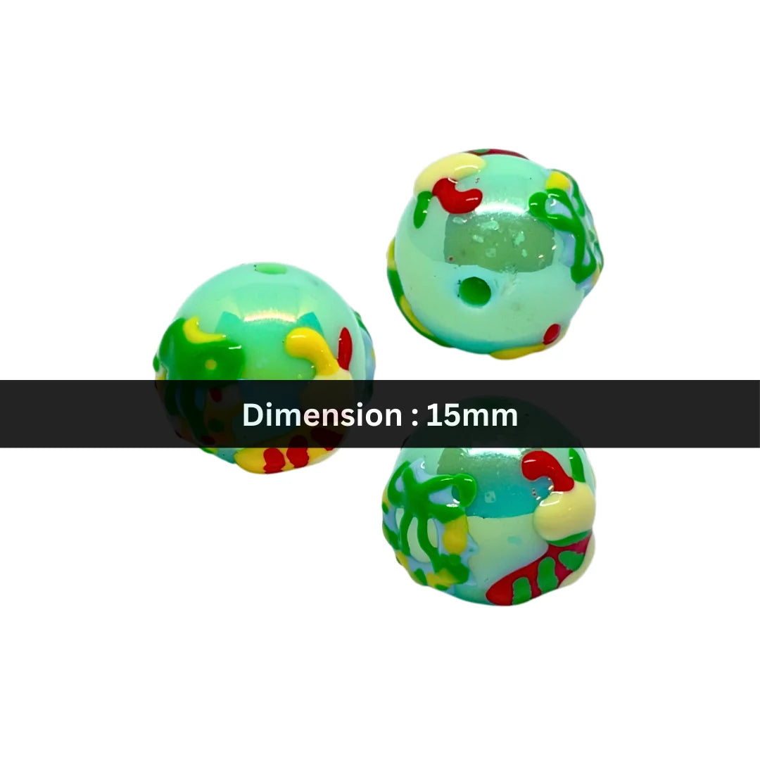 Christmas-Themed Bead - Style 05 | 15mm