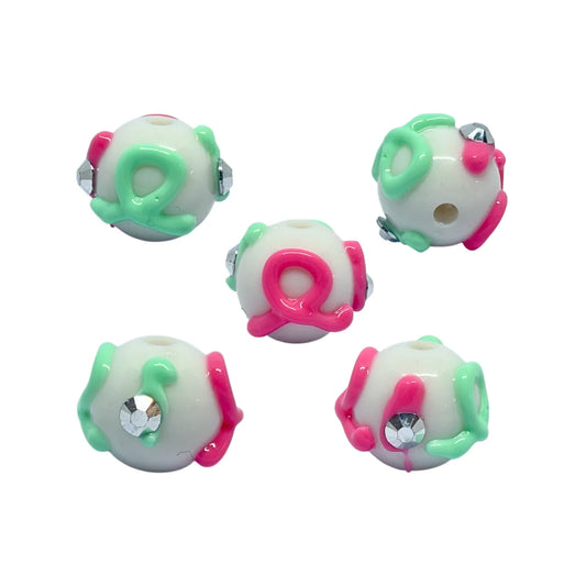 Circular Design Bead | 15mm