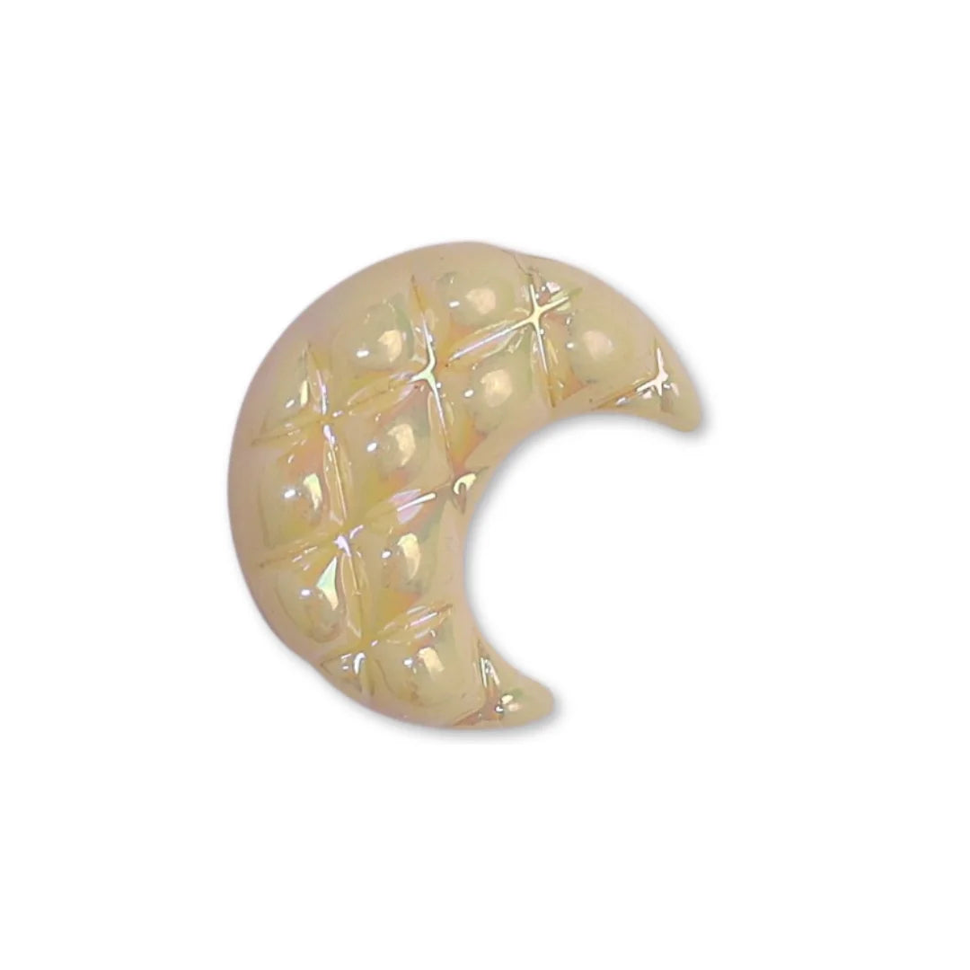 Acrylic | 20x18 mm | Cream Moon Charm