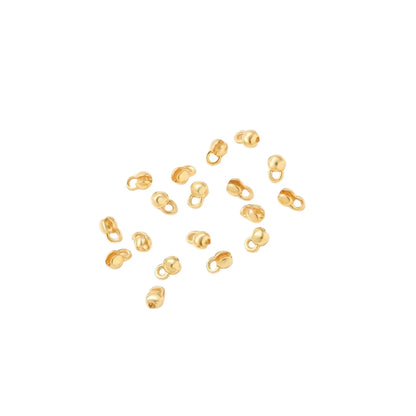 Stainless Steel | 5x3 mm | Crimp Cover Beads Charm  Style - 02