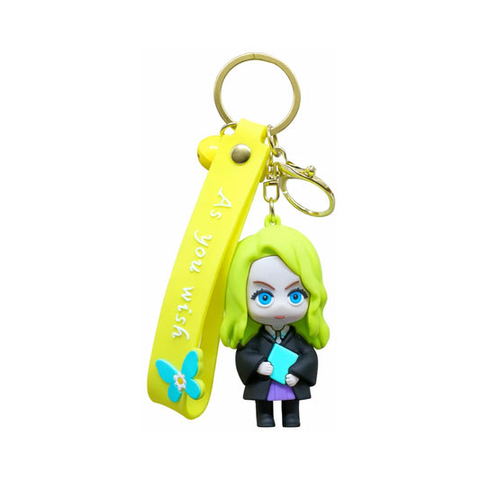 Cute Girl Character Keychain