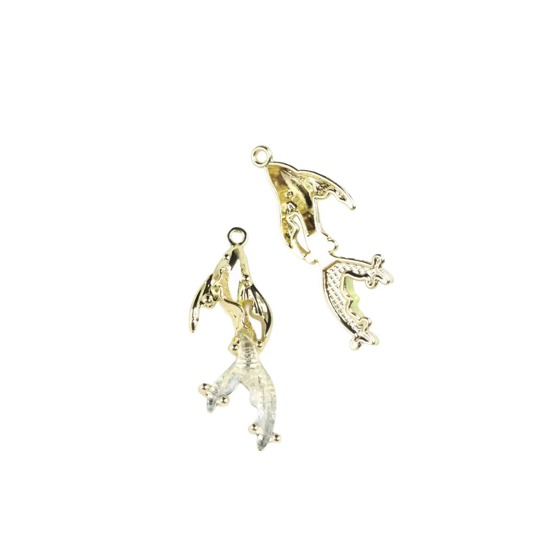 Stainless Steel | 42x17 mm | Dolphin Charm Style - 01