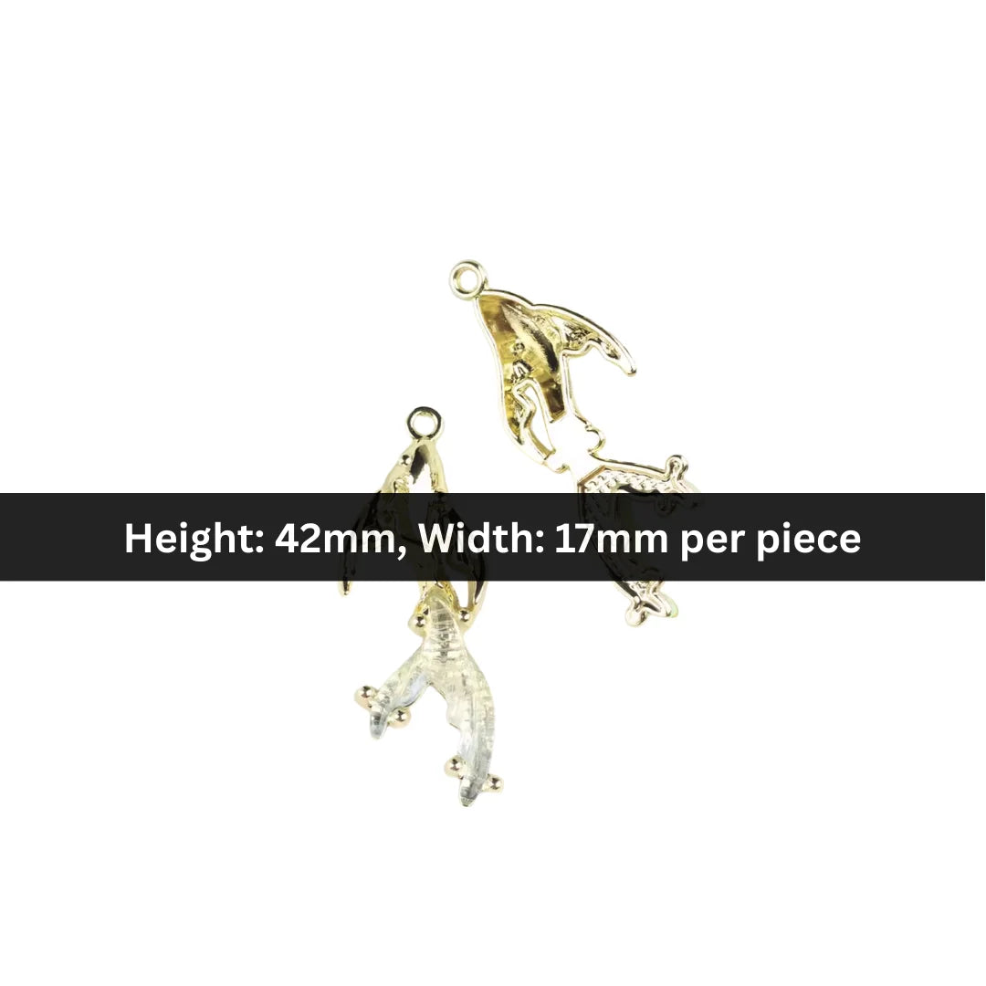 Stainless Steel | 42x17 mm | Dolphin Charm Style - 01