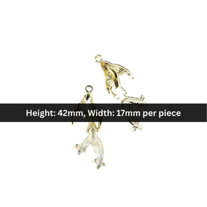 Stainless Steel | 42x17 mm | Dolphin Charm Style - 01