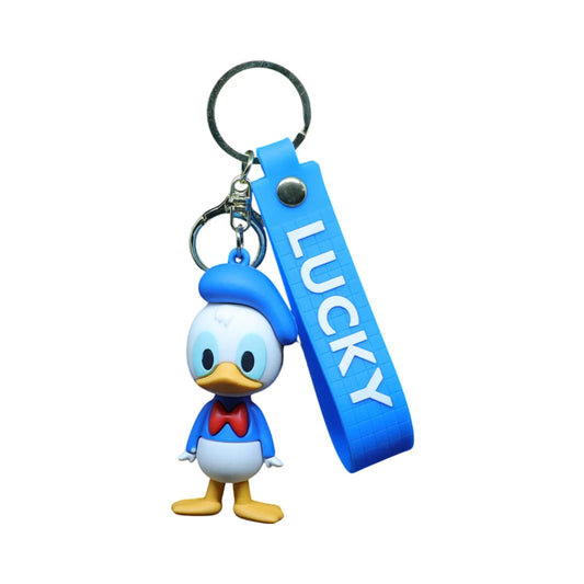 Donald Duck Keychain With Lucky Strap