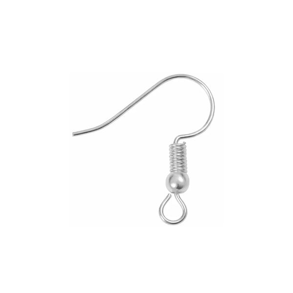 Stainless Steel | 16x16 mm | Pair of Earring Hooks Style - 01