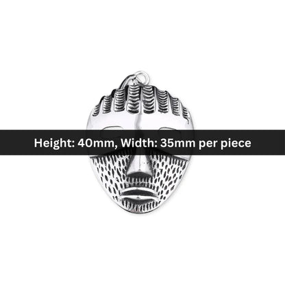 40x35 mm | Face Mask Charm