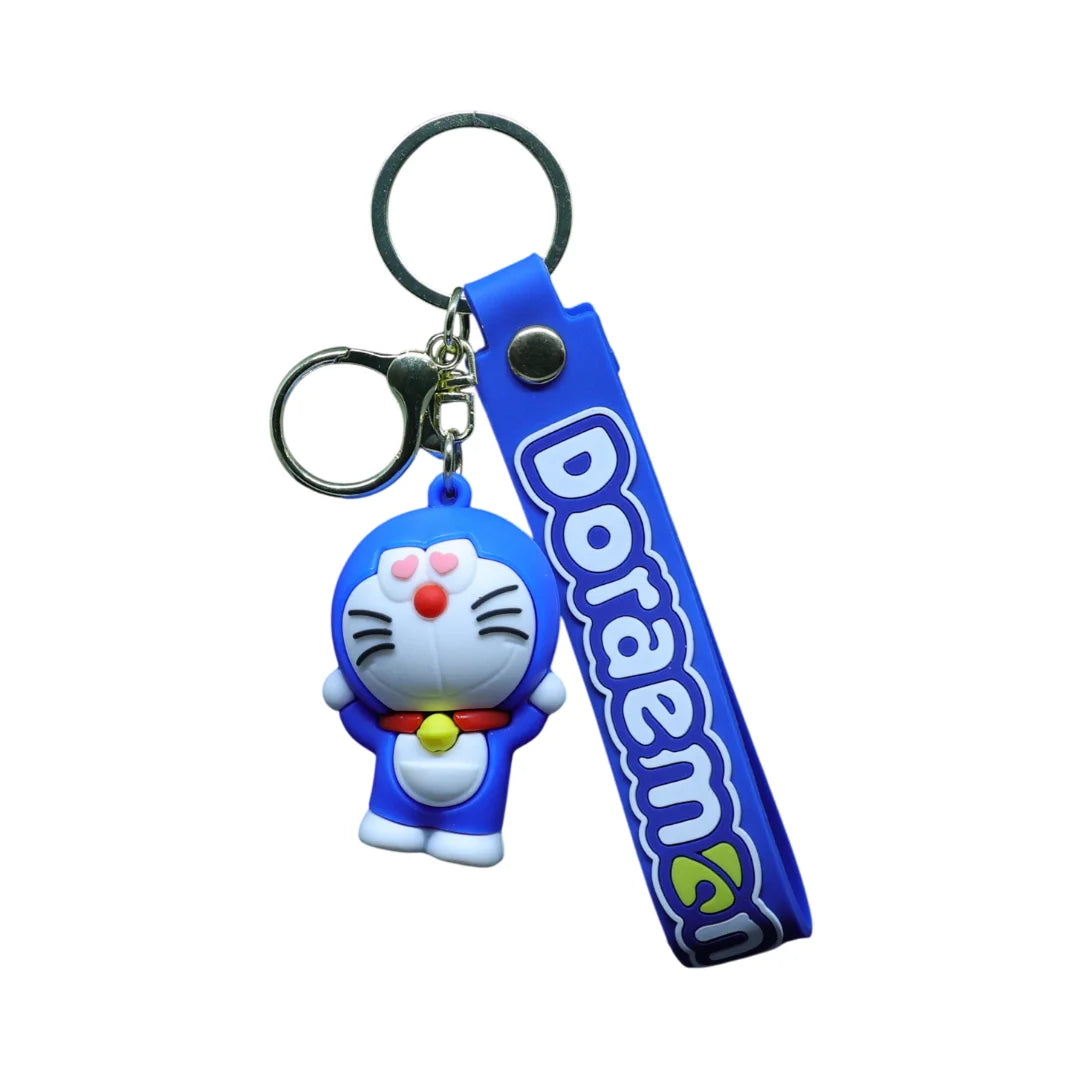 Happy Doraemon Keychain