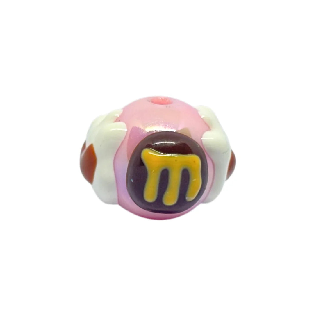 Heart Cartoon Bead | 15mm