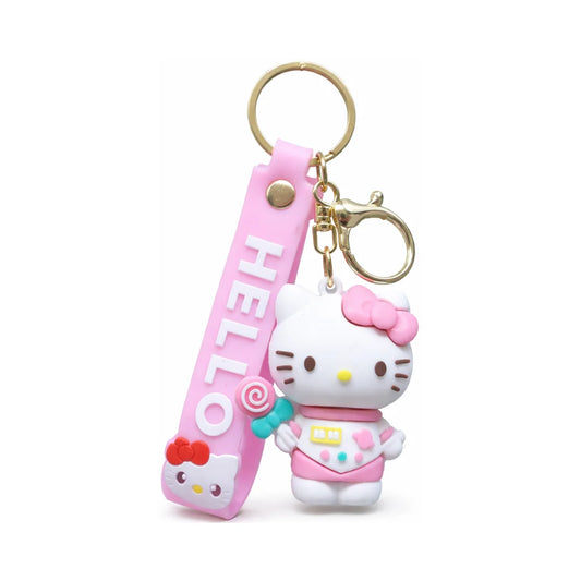 Hello Kitty Strap Keychain
