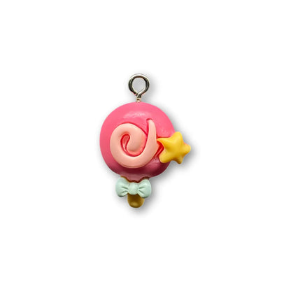 Rubber | 32x20 mm | Lollipop Charm