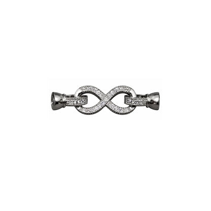 Stainless Steel | 20x20 mm | Infinity Connector Clasp for Necklace & Bracelet