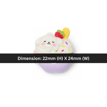 Acrylic | 22x24 mm | Kawaii bunny candy with sprinkles