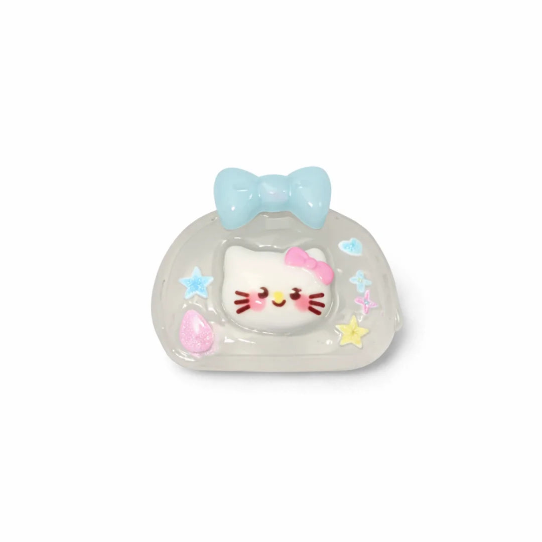 Acrylic | 15x21 mm | Kawaii Handbag With Cat Face
