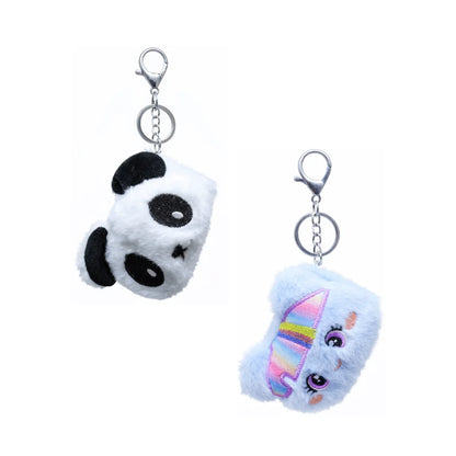 Fluffy Mirror Keychain
