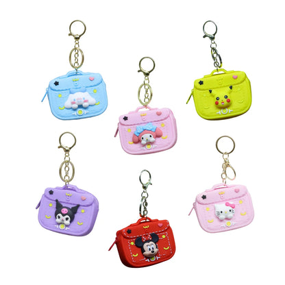 Cartoon Pouch Keychain