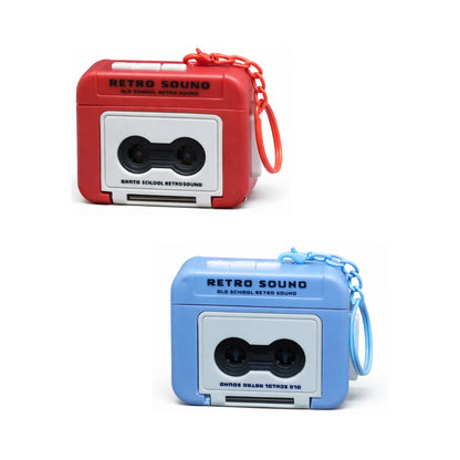Retro Cassette Radio Keychain