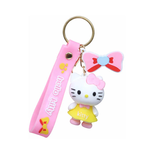 Kitty Bow Doll Keychain