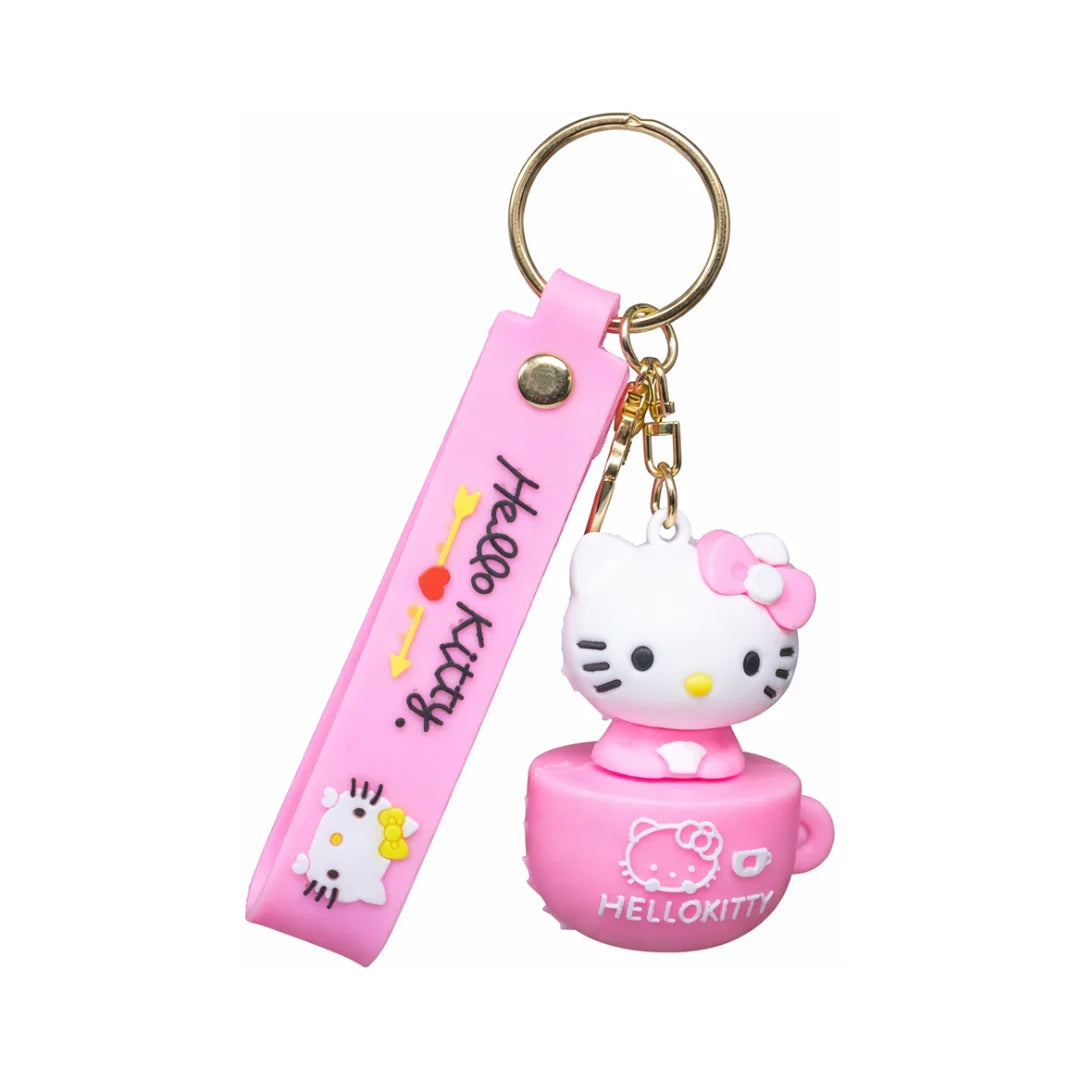Kitty Cup Doll Keychain