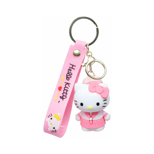 Kitty Doll Strap Charm Keychain
