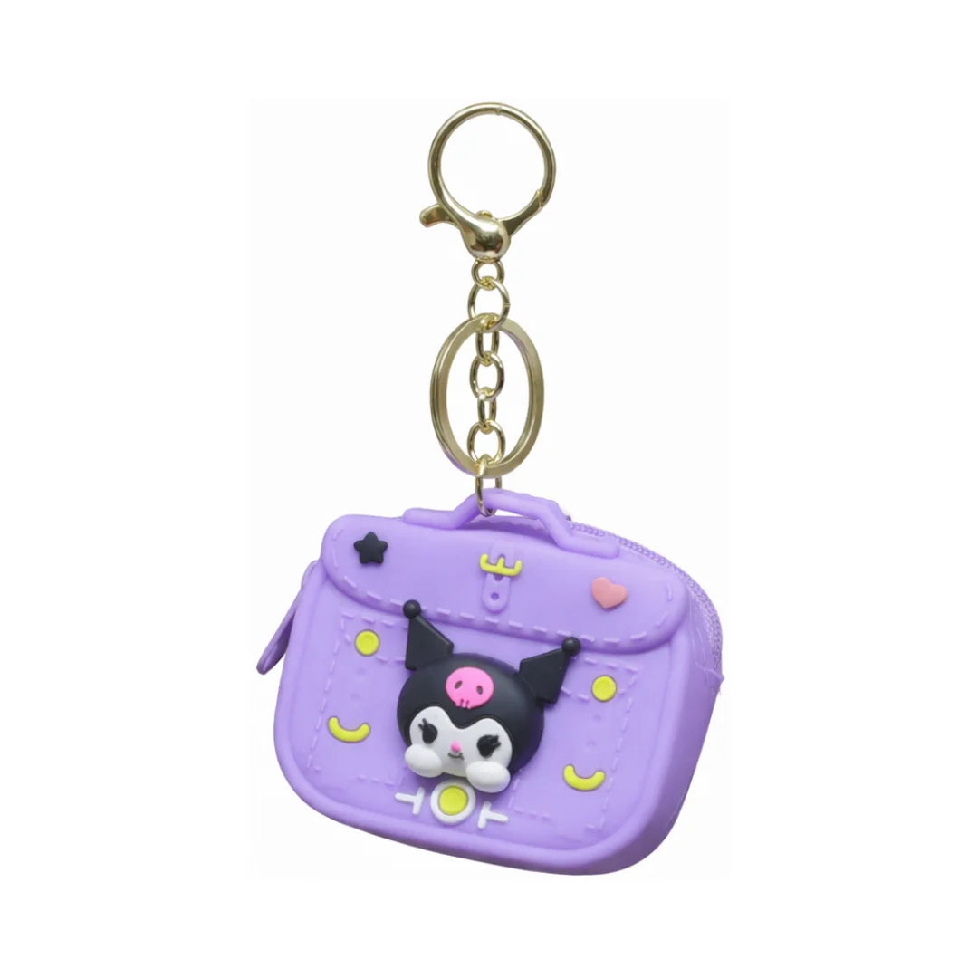 Kuromi Mini Pouch Keychain