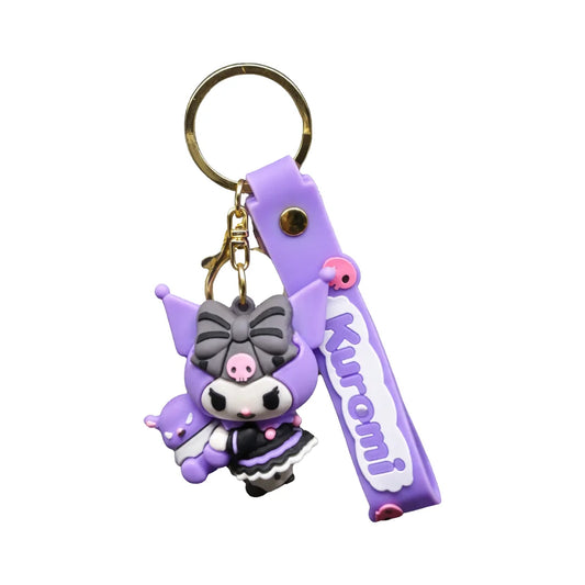 Kuromi Style Squad Keychain