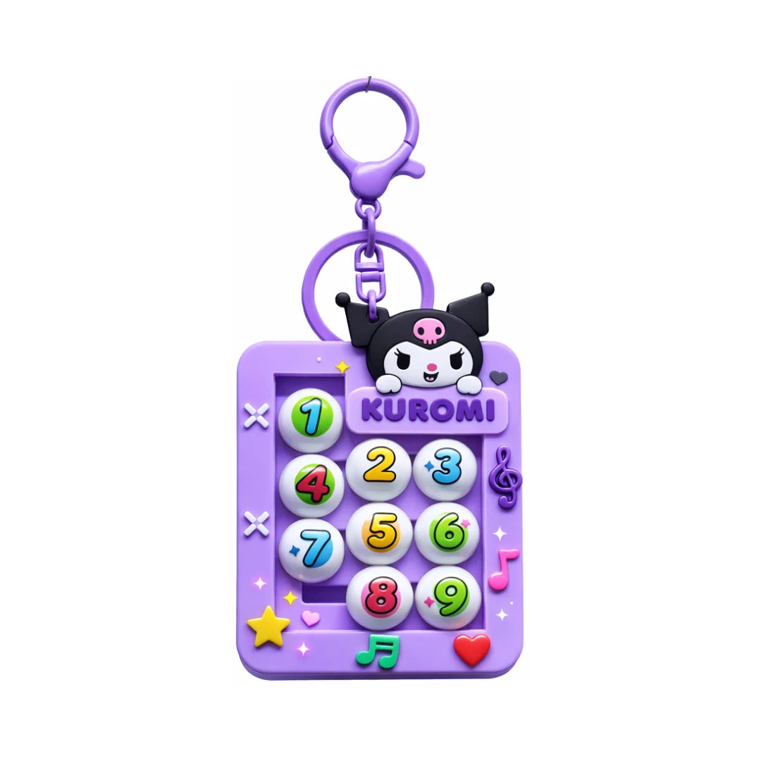 Kuromi Toy Phone Keychain
