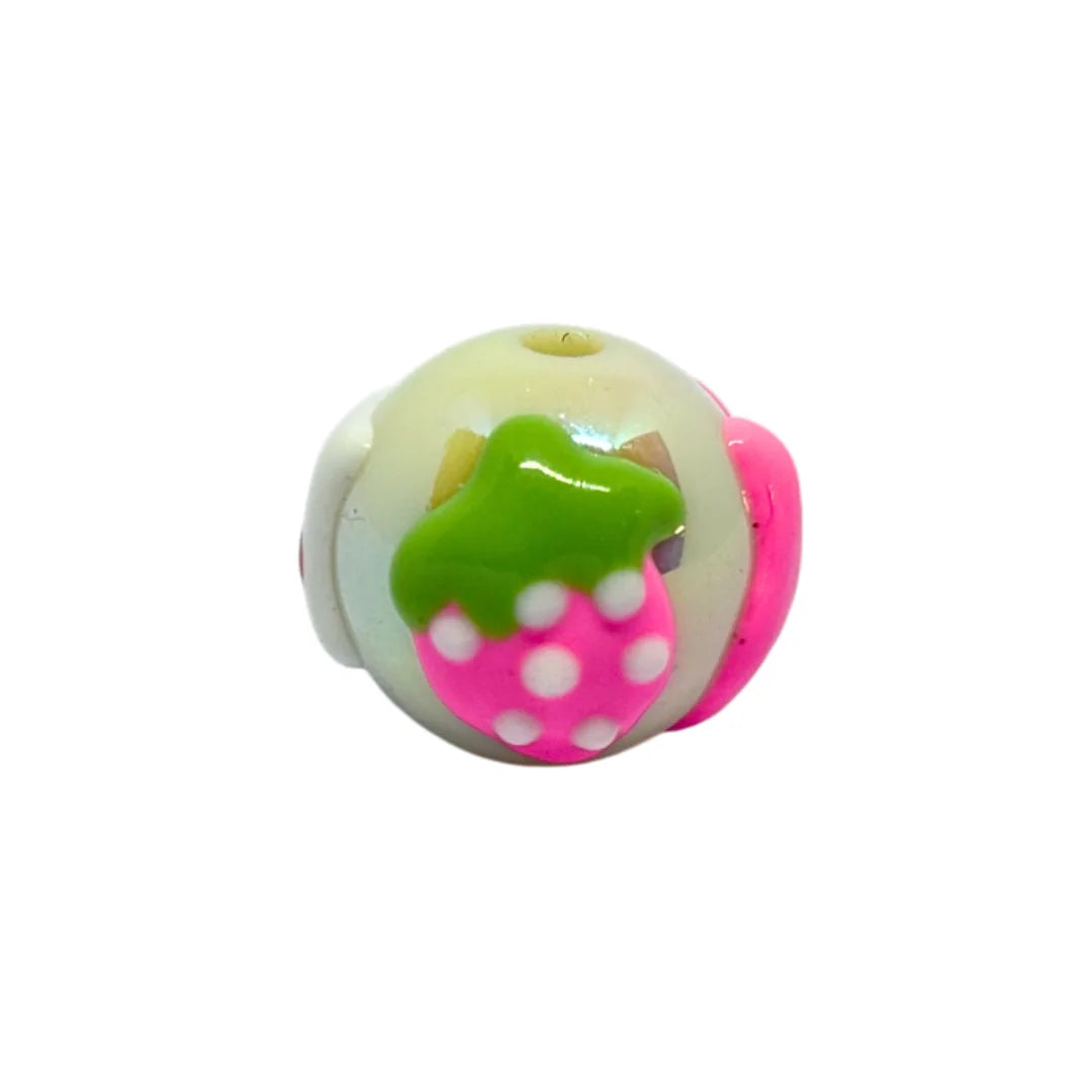 Love Berry Cartoon Bead Style - 01 | 15mm