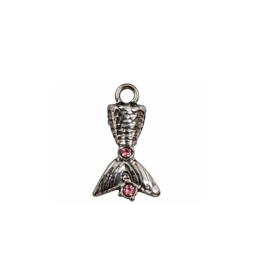 Stainless Steel | 15x9 mm | Mermaid Tail Charm Style -03