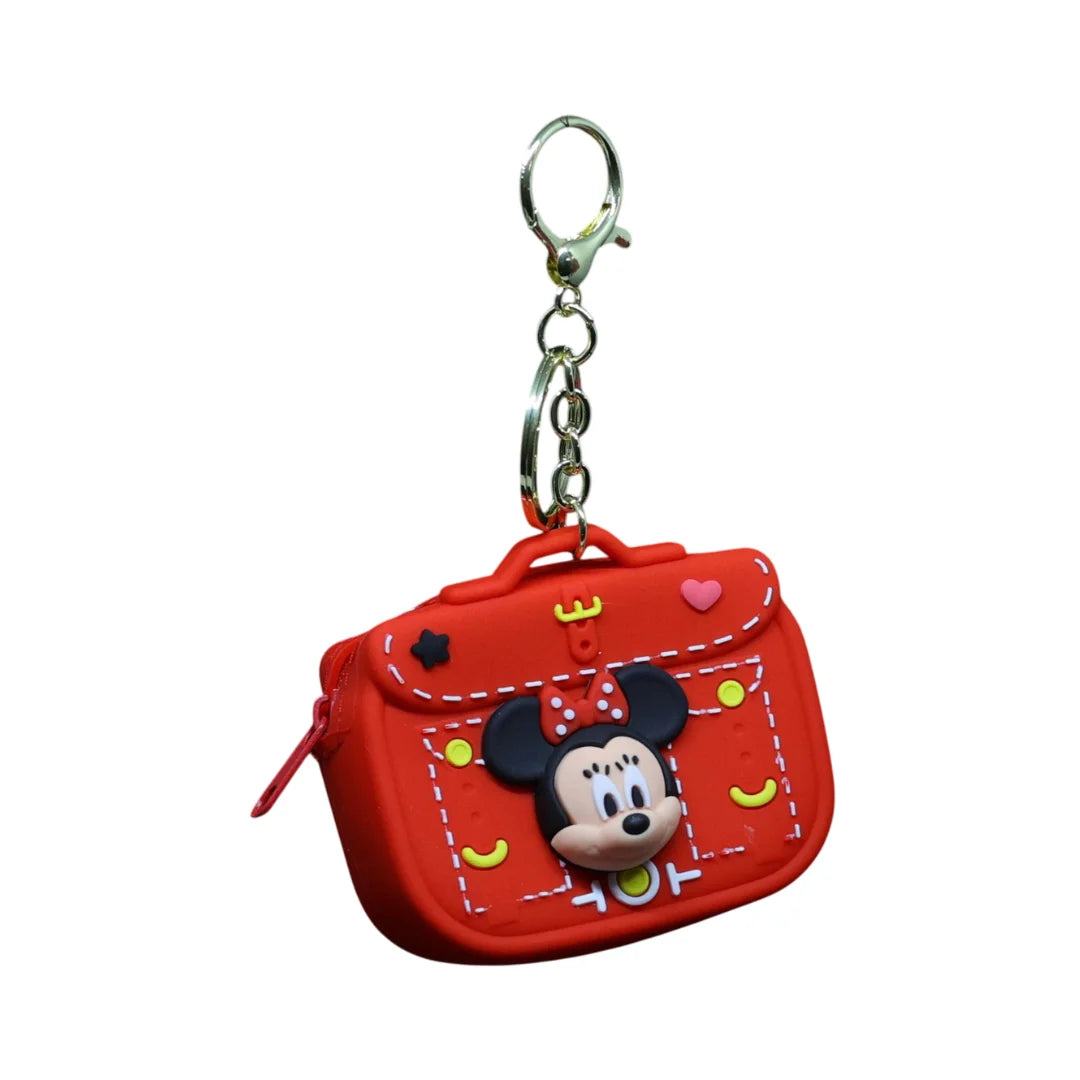 Mickey Mouse Pouch Keychain