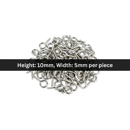Mini Screw Eye Pin | 10x5 mm