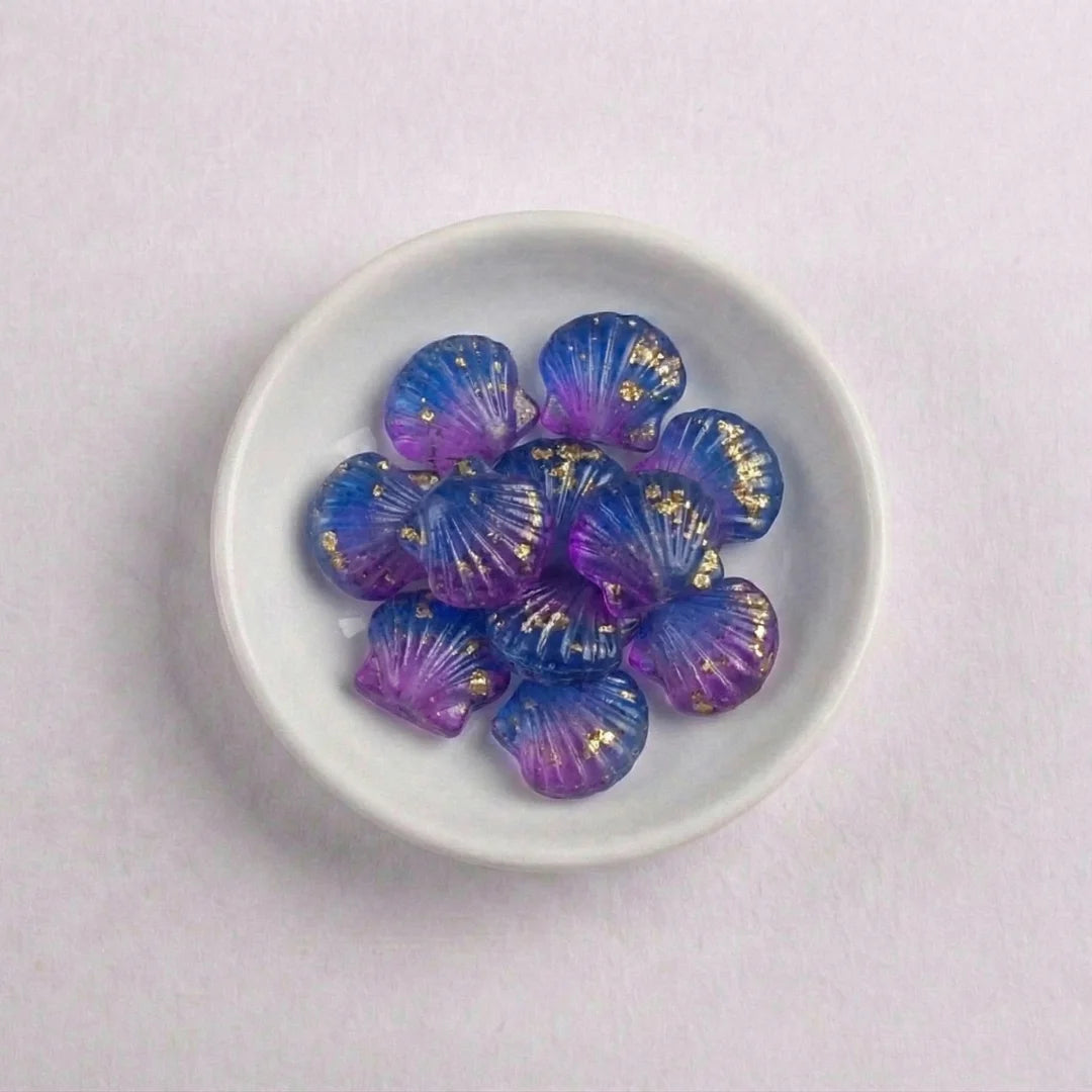 Frosted | Mini Colorful Shell Shape Beads