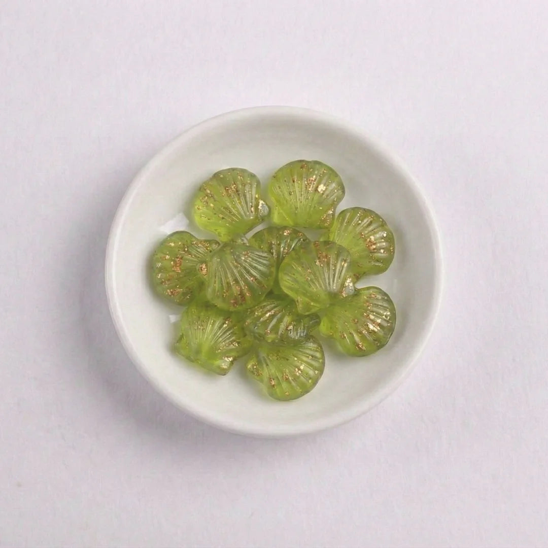 Frosted | Mini Colorful Shell Shape Beads
