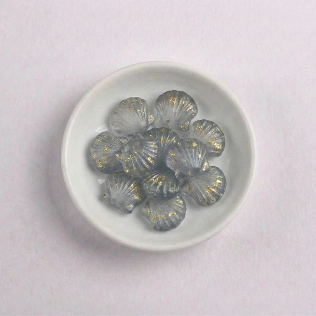 Frosted | Mini Colorful Shell Shape Beads