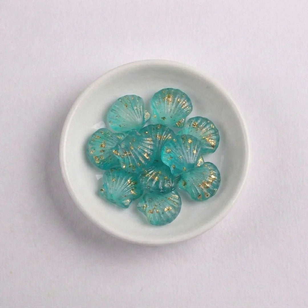 Frosted | Mini Colorful Shell Shape Beads