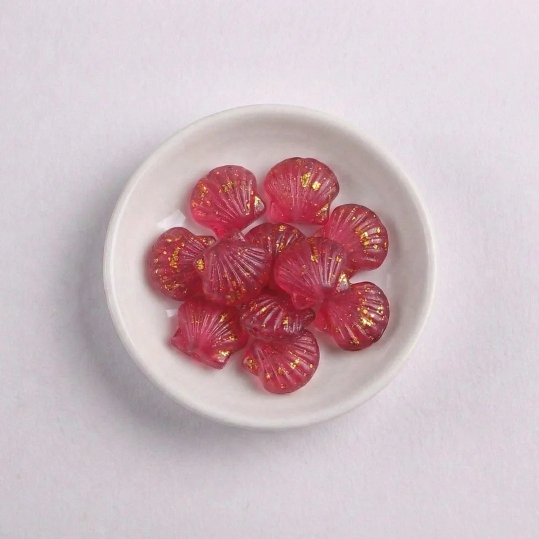 Frosted | Mini Colorful Shell Shape Beads
