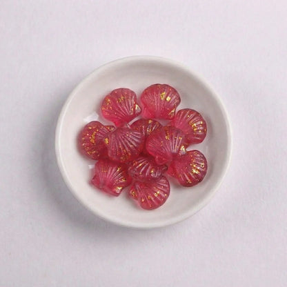 Frosted | Mini Colorful Shell Shape Beads