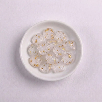Frosted | Mini Colorful Shell Shape Beads