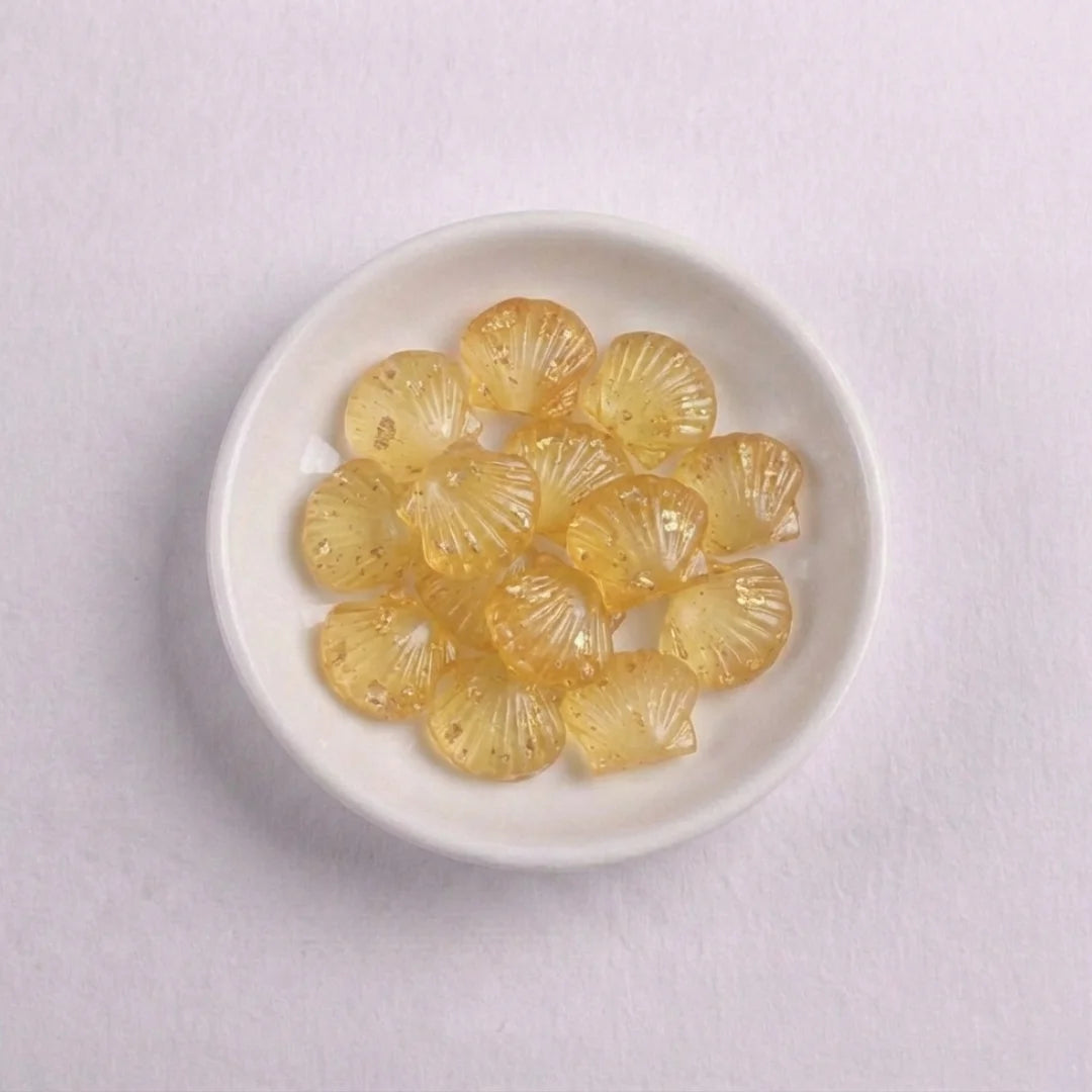 Frosted | Mini Colorful Shell Shape Beads
