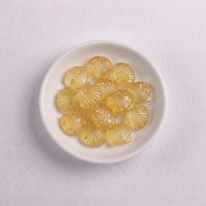 Frosted | Mini Colorful Shell Shape Beads