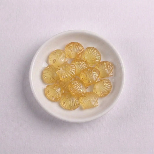 Frosted | Mini Colorful Shell Shape Beads