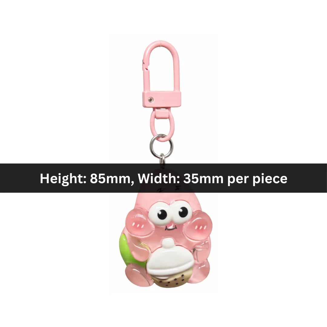 Mochi Munch Cartoon Keychain