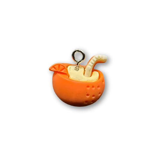Rubber | 20x20 mm | Orange Charm