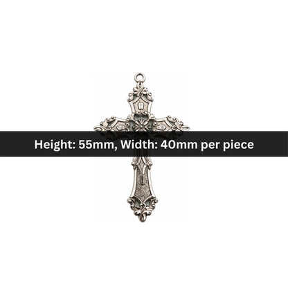 55x40 mm | Ornate Cross Pendants