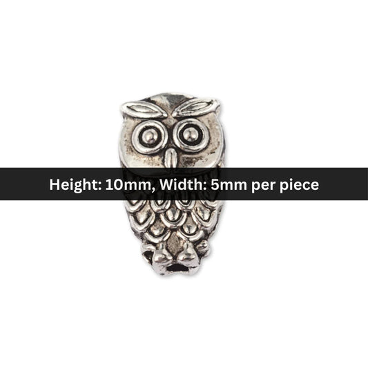 10x5 mm | Owl Charm